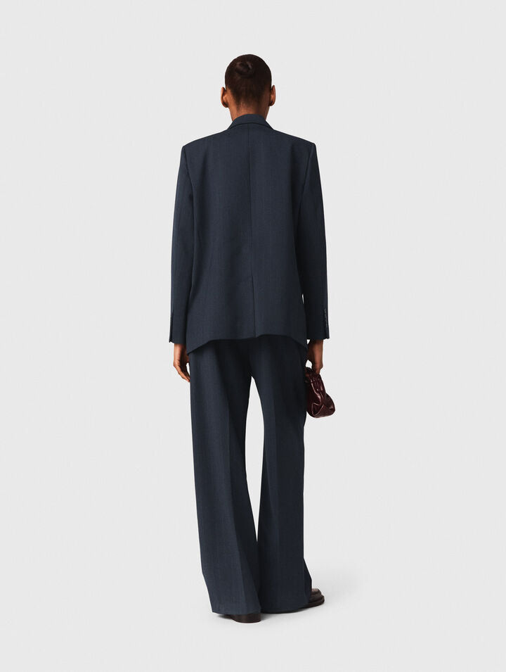 Gestreifte Kost&uuml;mjacke