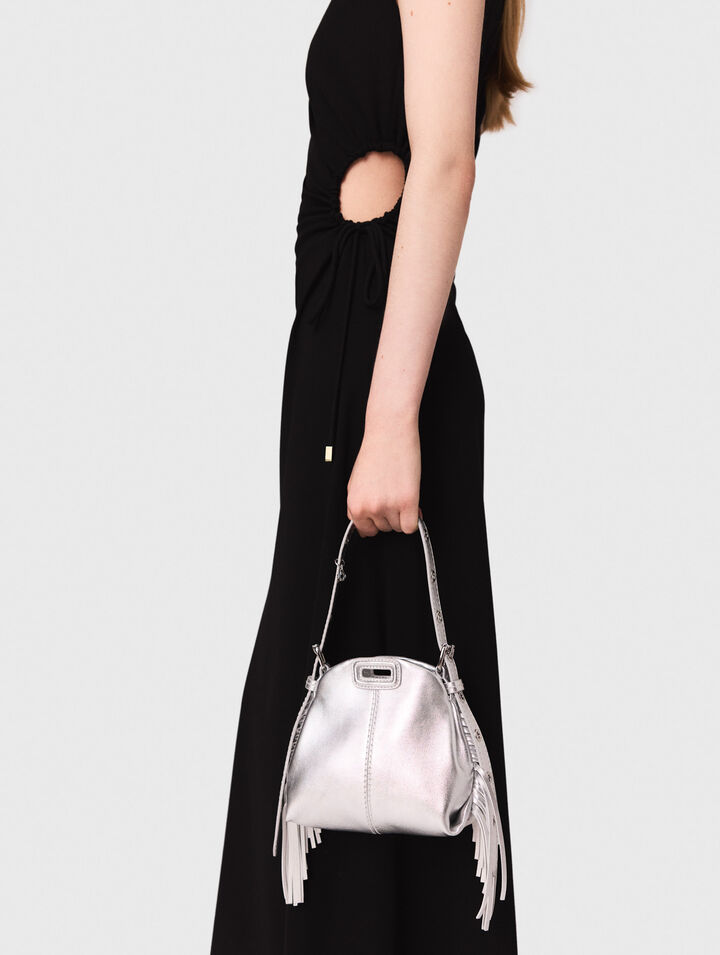 Maxikleid mit Cut-out-Taille