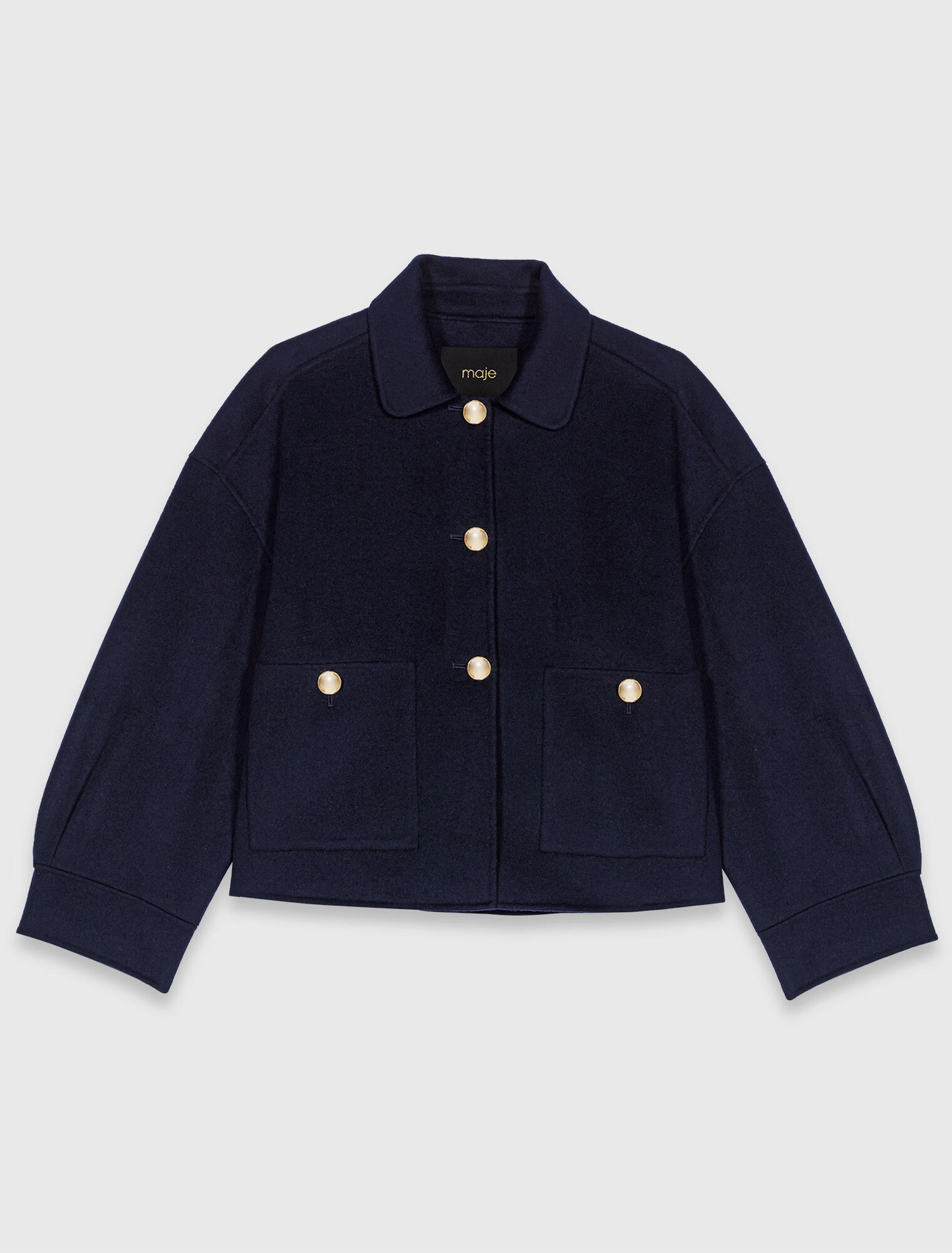 Kurze Wolljacke