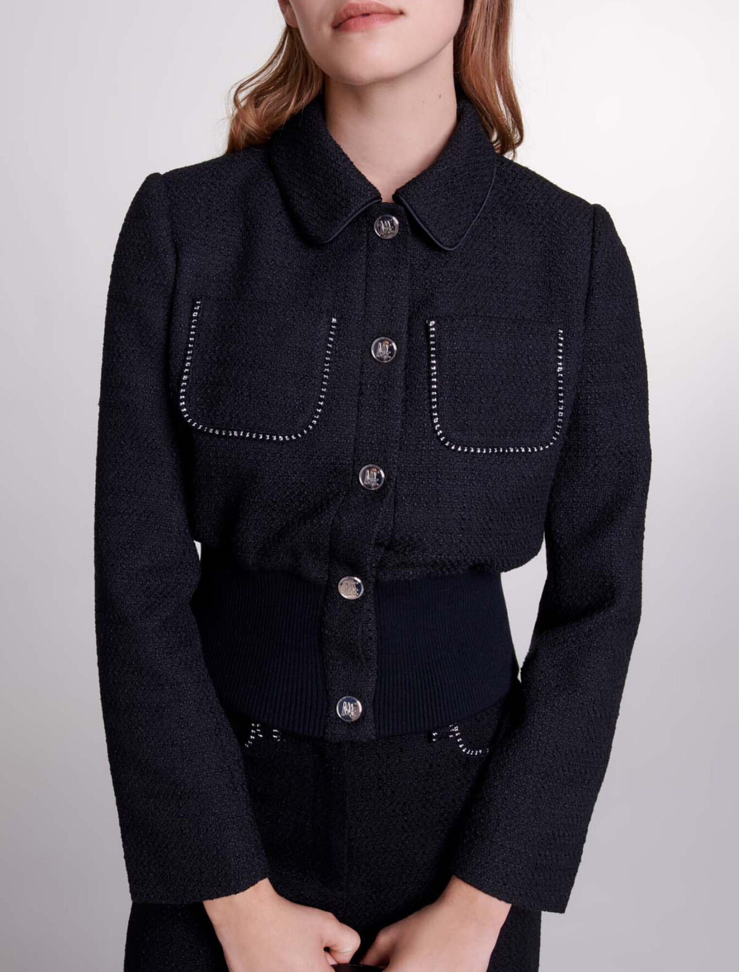 Tweed-Jacke