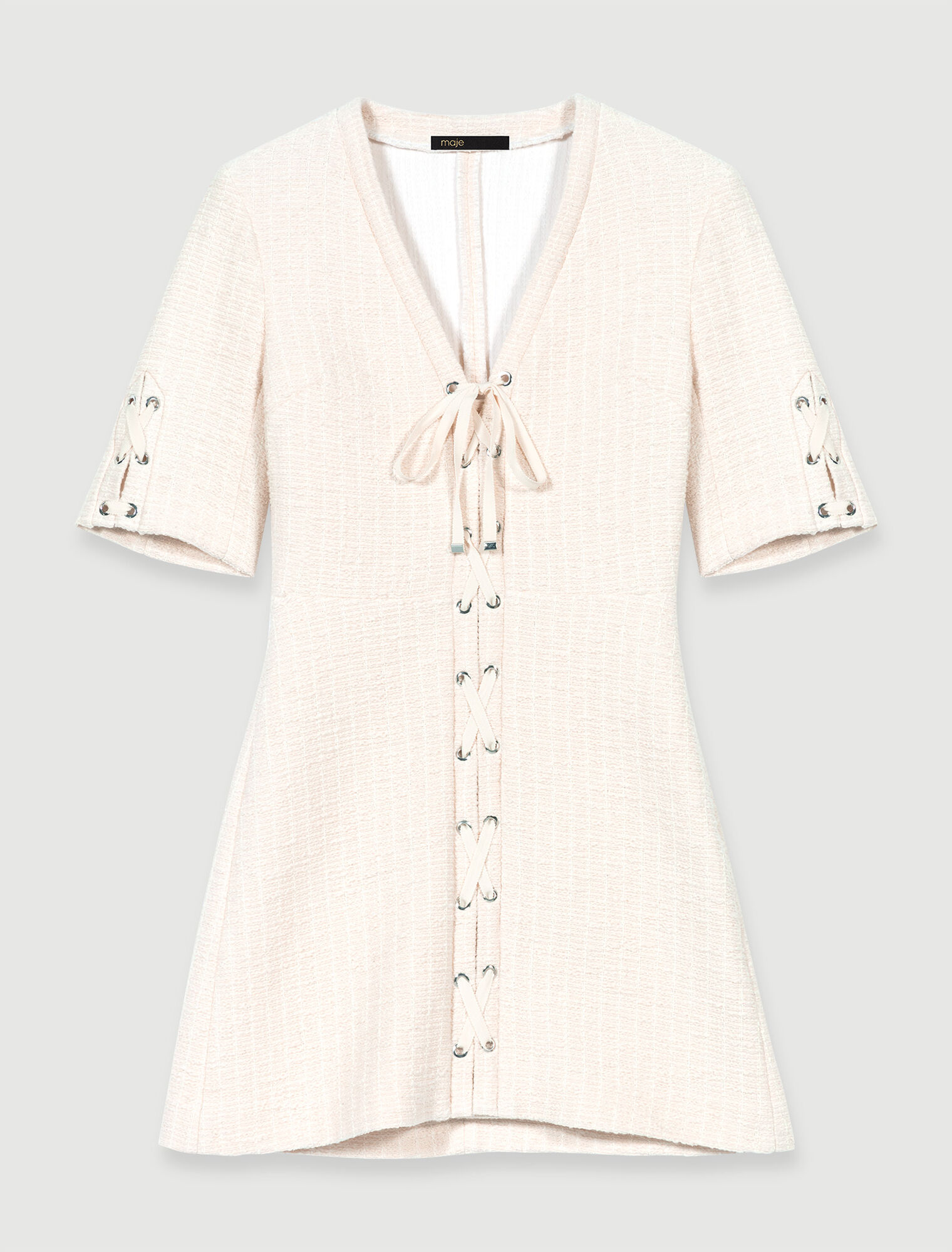 Kurzes Tweedkleid