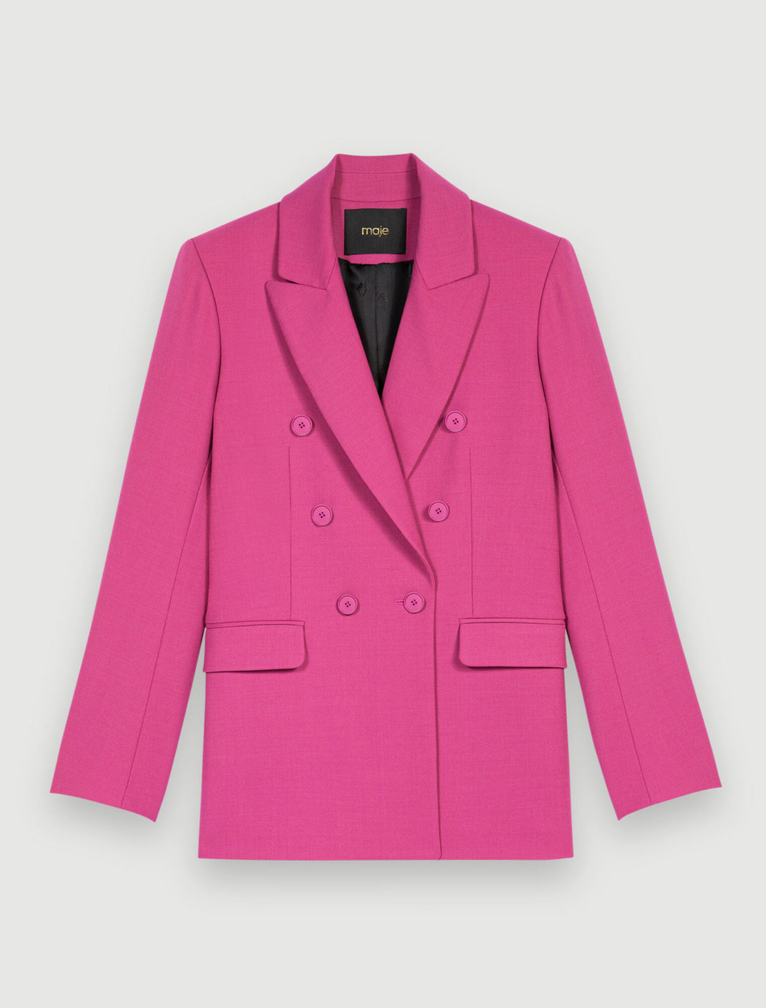 Überkreuzte Stretch-Tailoring-Jacke