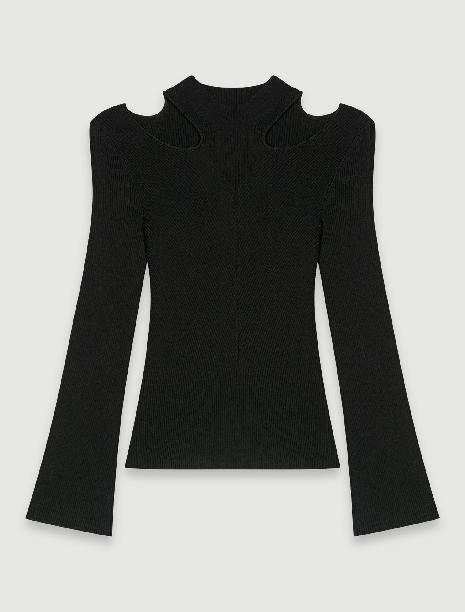 Cutaway-Strickpullover