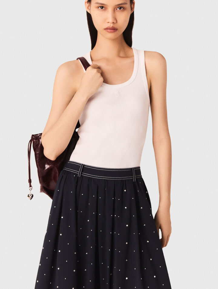 Geripptes Tanktop