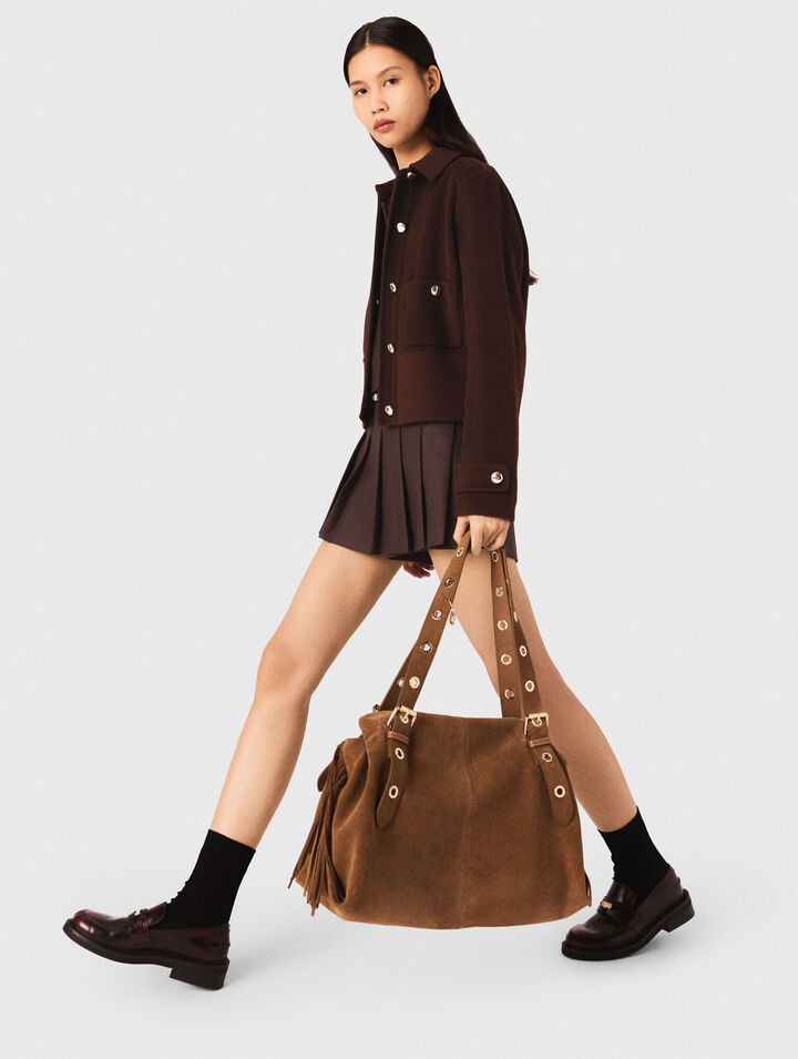 Tasche Miss M XL aus Wildleder