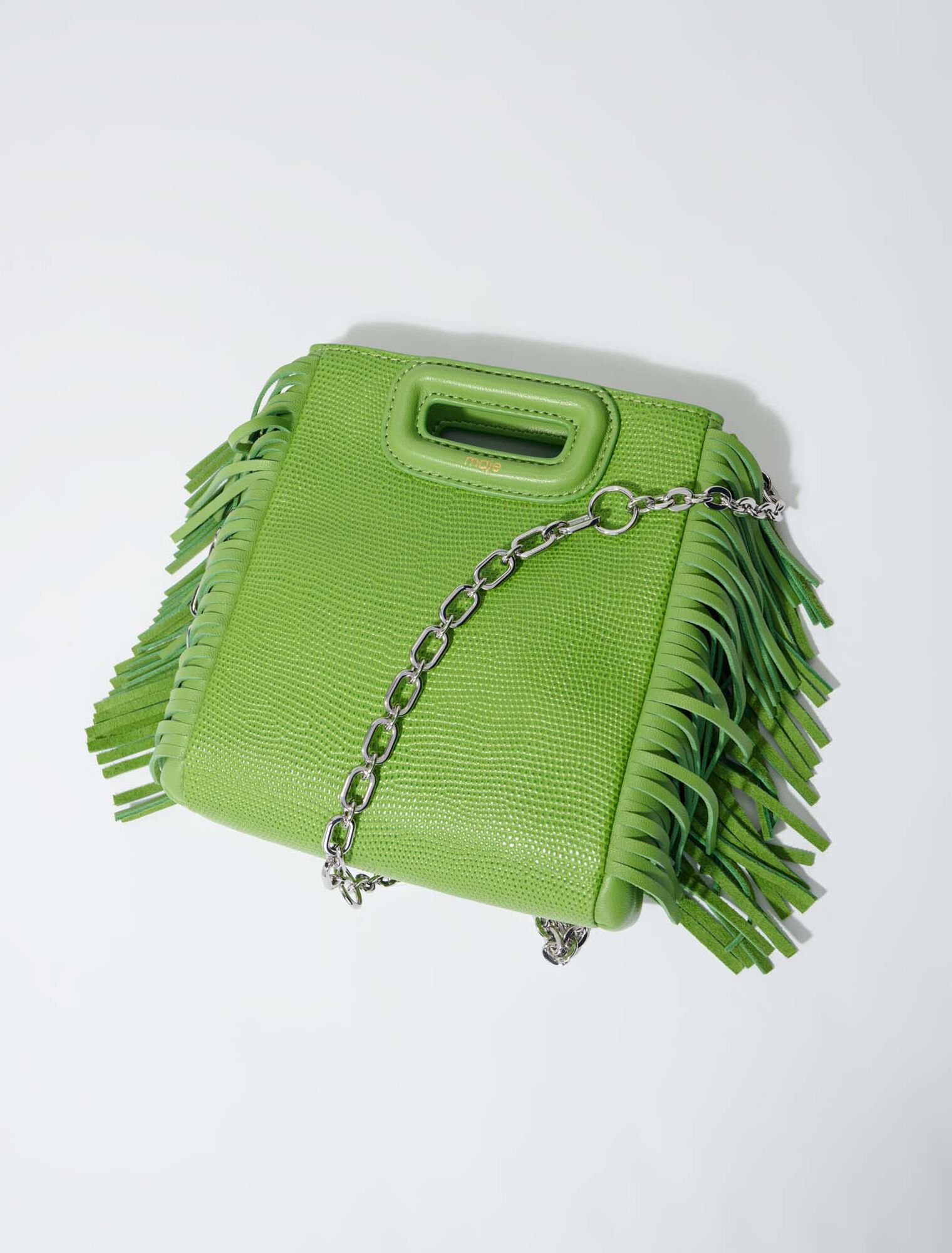 M Mini-Tasche aus Leder