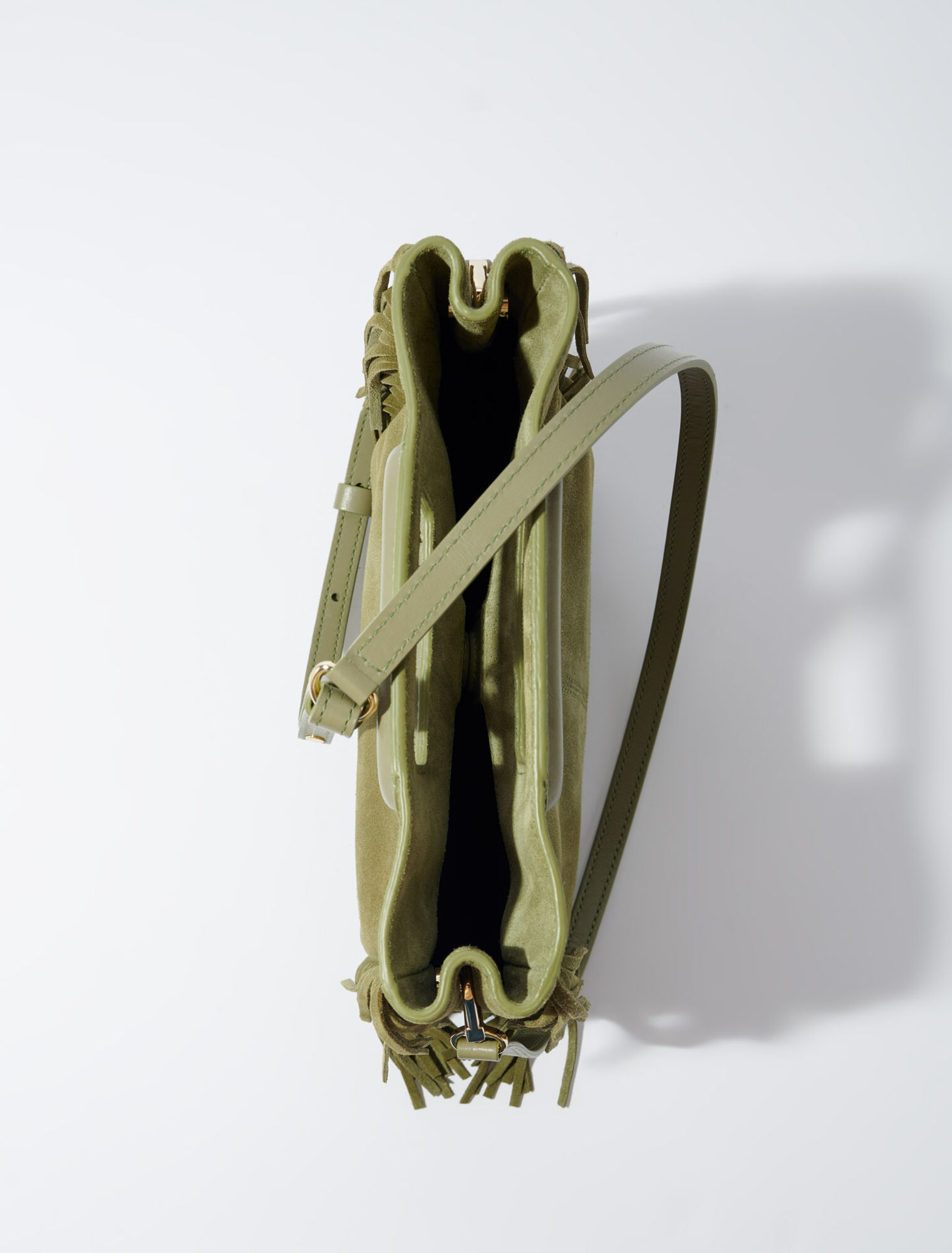 M-Tasche aus Wildleder