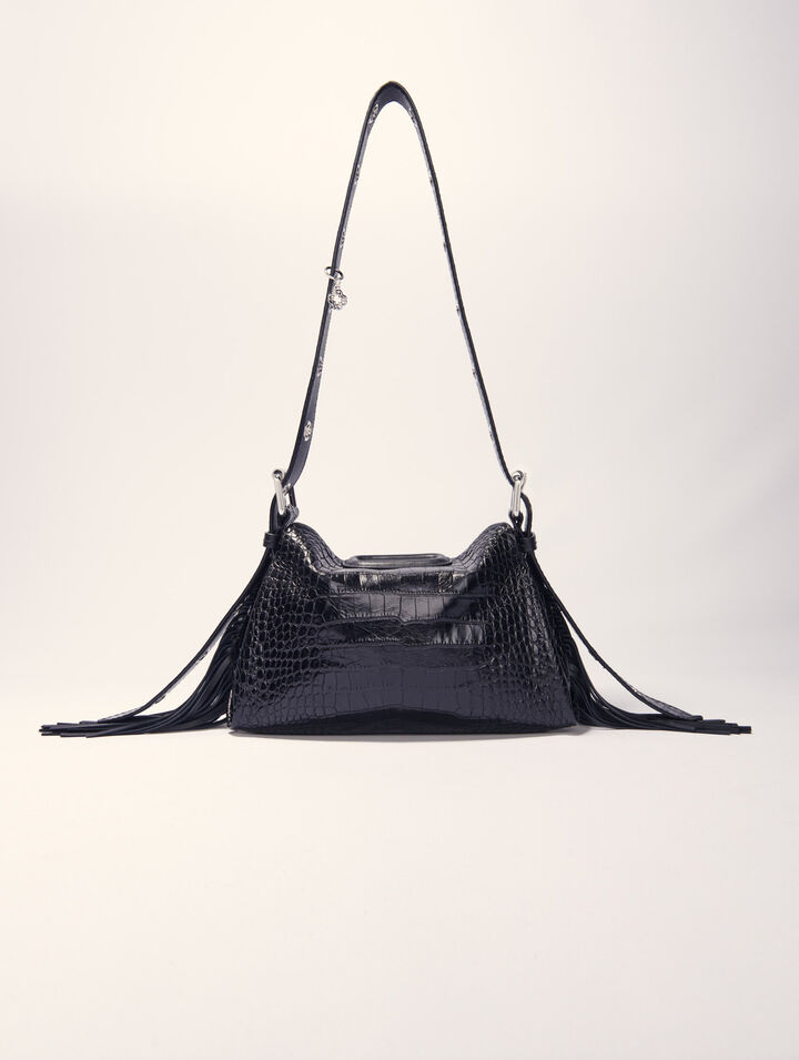 Tasche Miss M Mini, geprägtes Leder