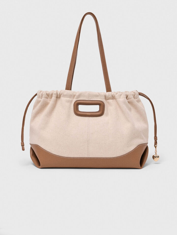 Milpli Canvas-Leder-Tragetasche