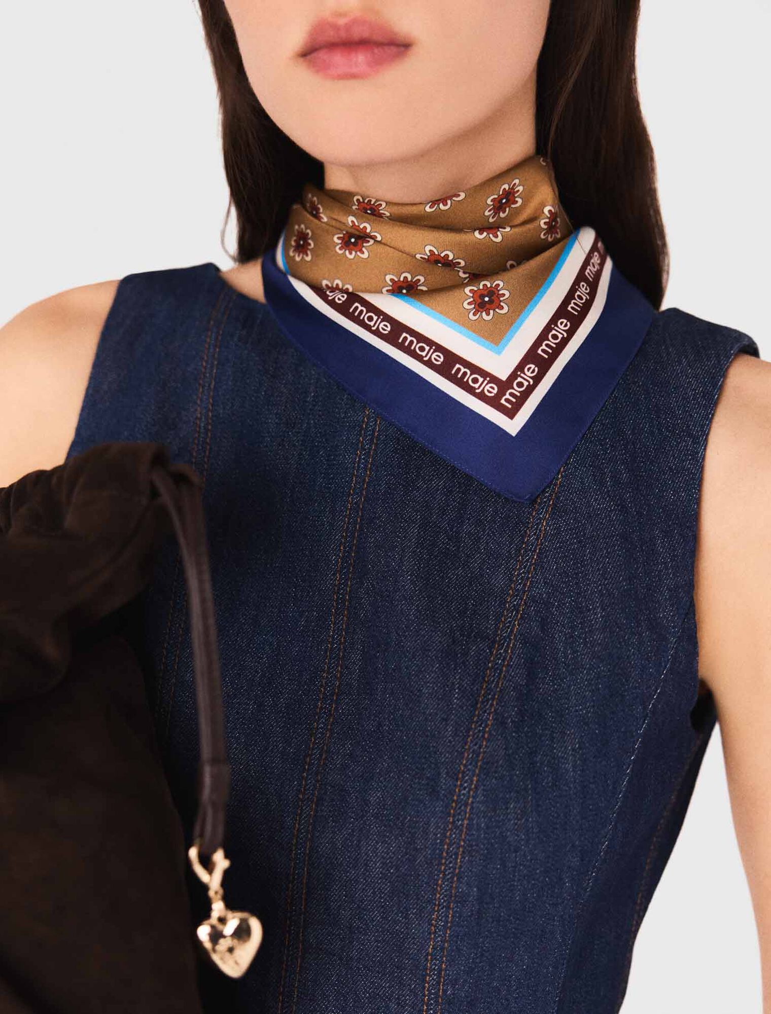 Bandana mit Blumenmuster