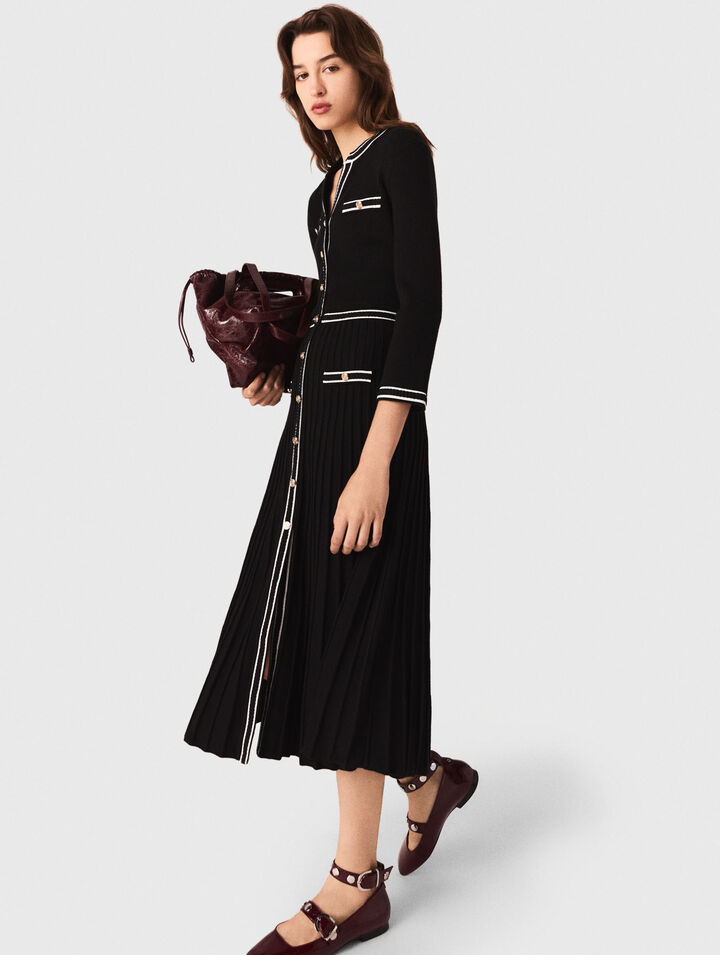 Midikleid aus Strick