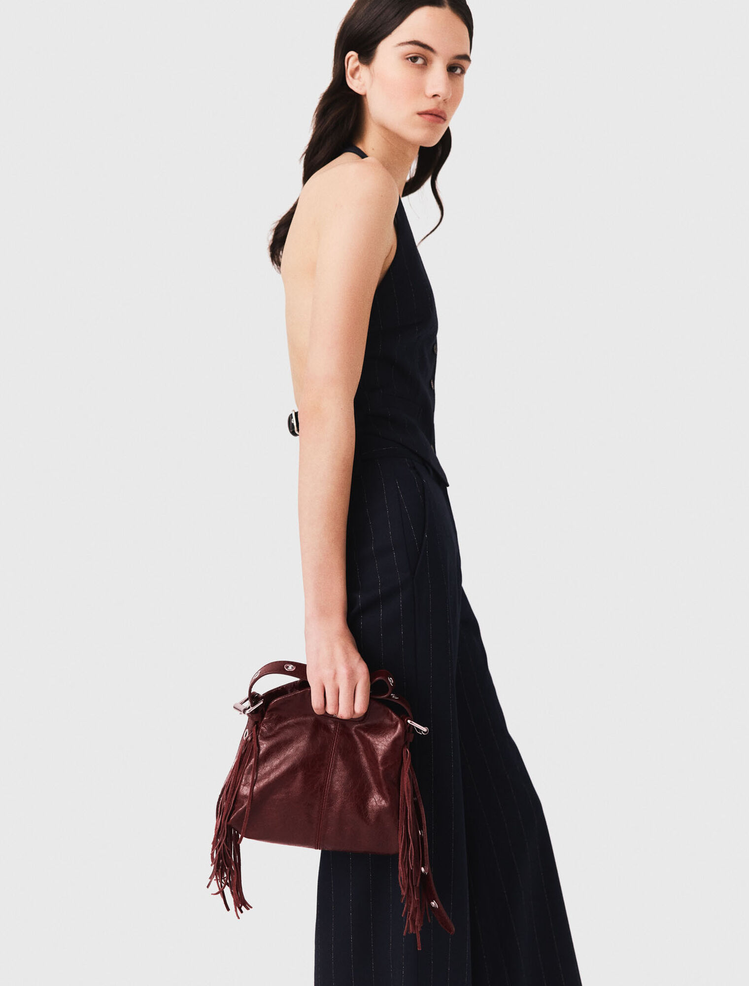 Miss M mini Tasche Craquel&eacute;leder