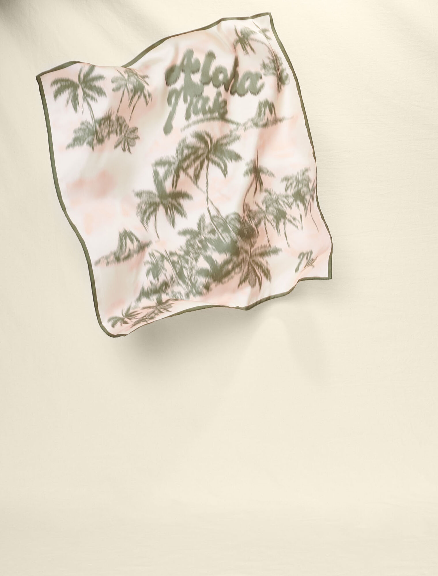 Halstuch mit Palmenprint