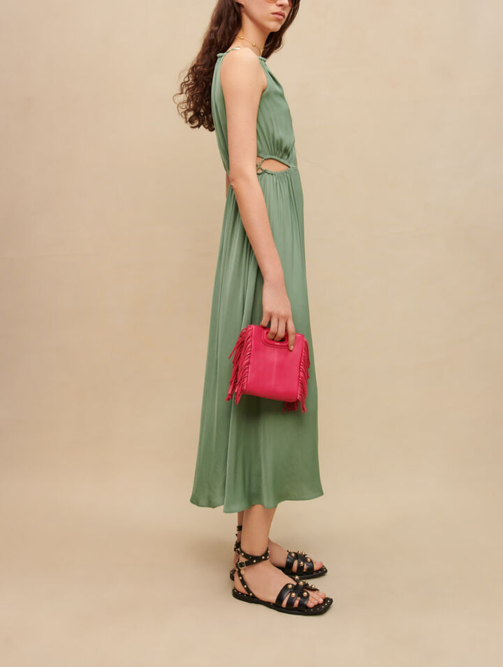Durchbrochenes Midikleid