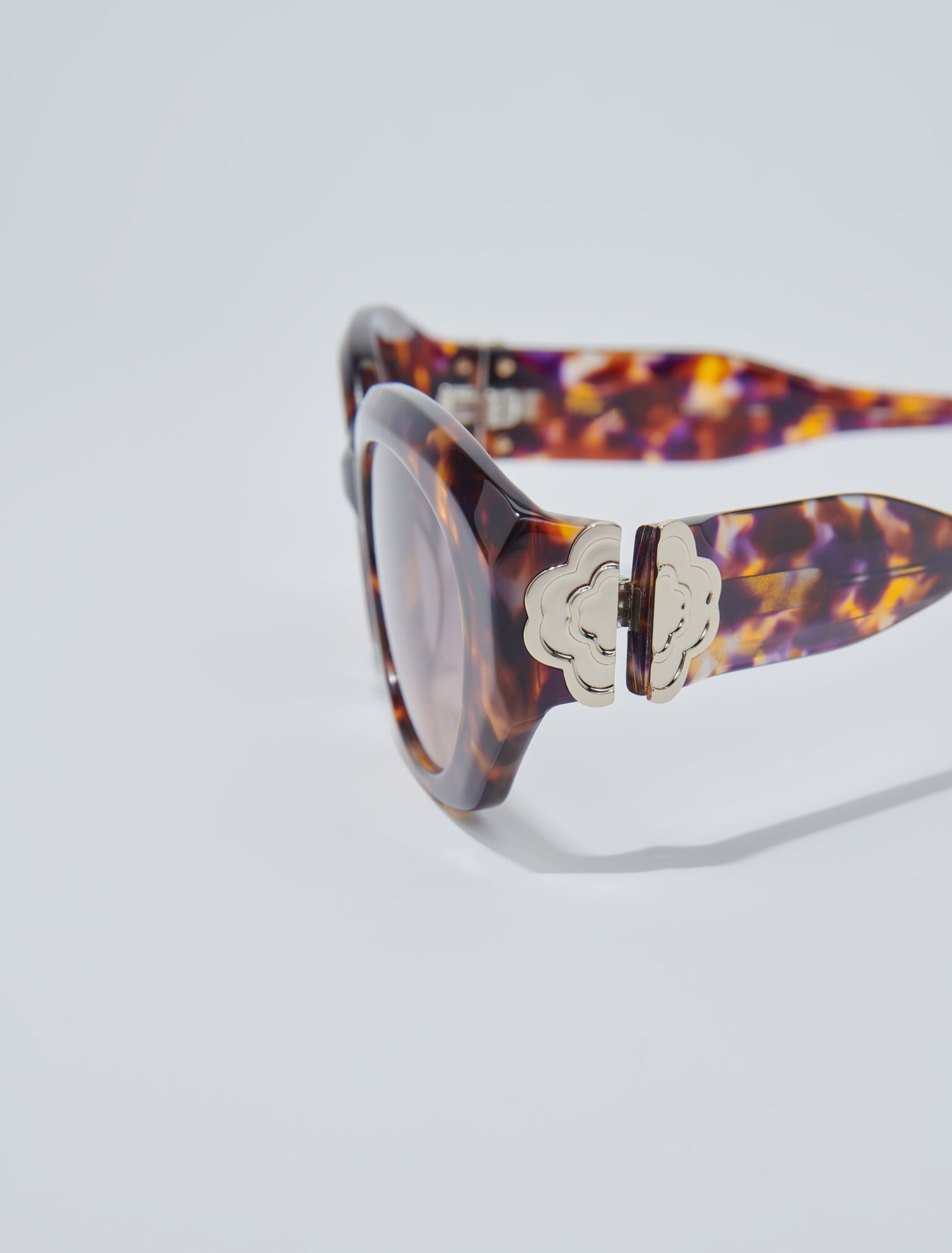 Runde Sonnenbrille aus Acetat