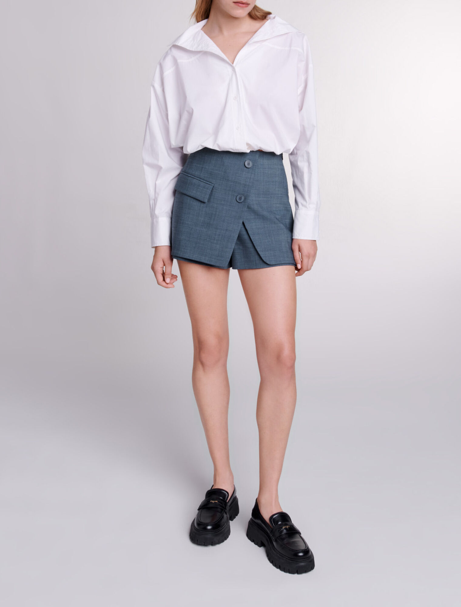 Shorts Trompe-l'Oeil