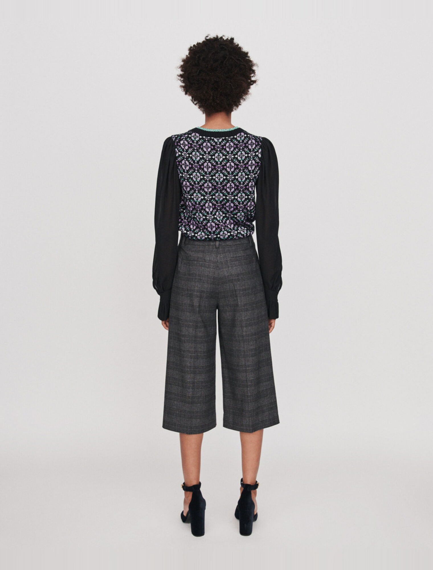 Shorts im Bermuda-Stil mit Karomuster