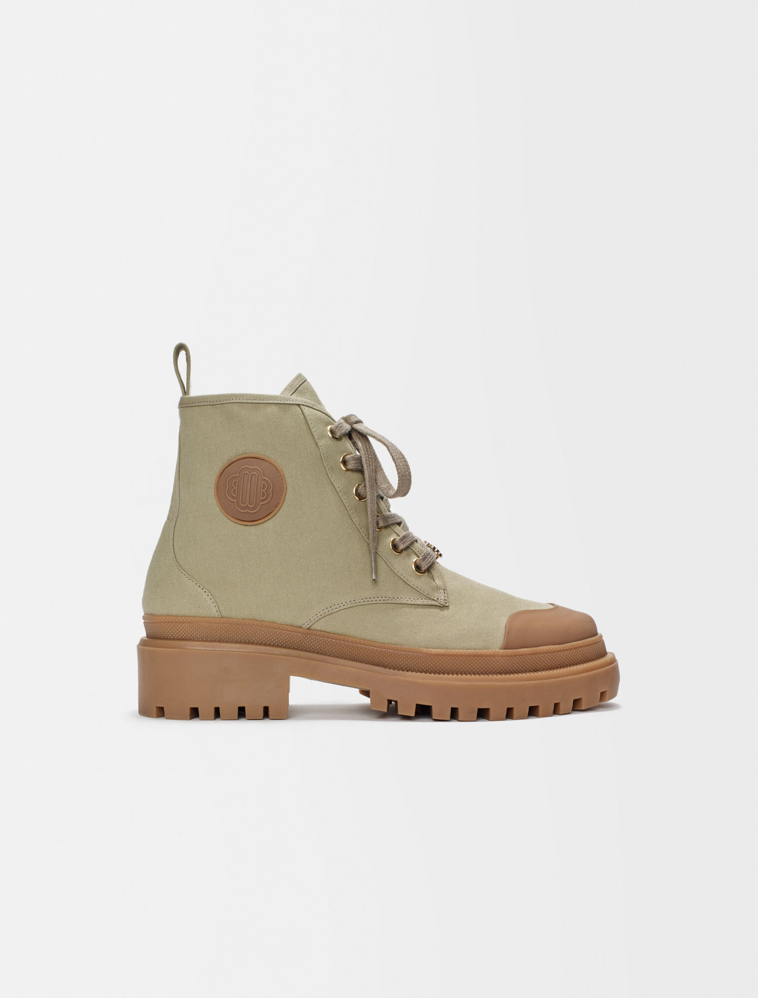 Stoffstiefel
