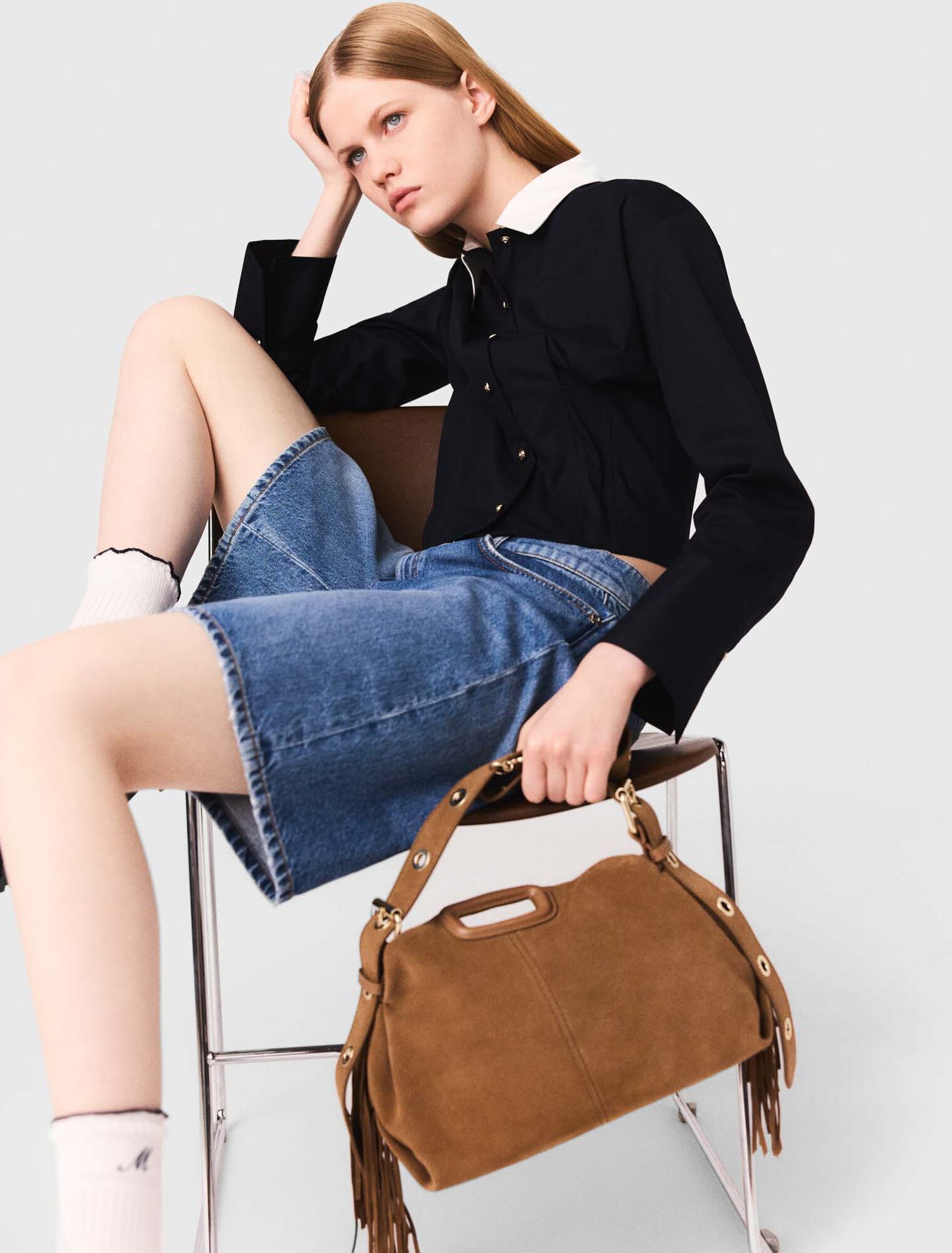 Tasche Miss M aus Wildleder