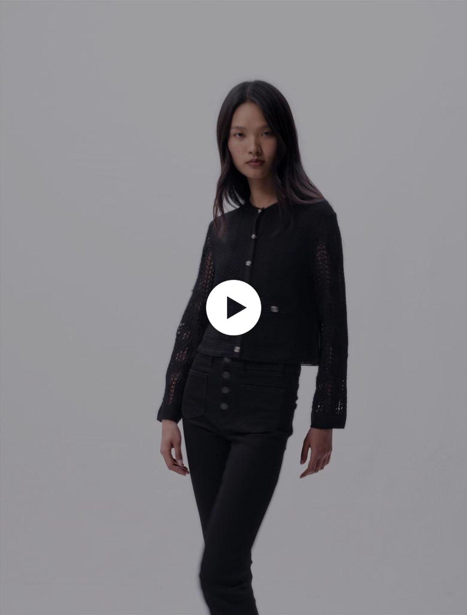 Gehäkelter Cardigan 