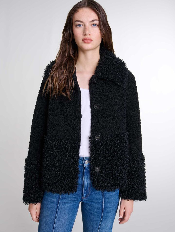 Boucléjacke 