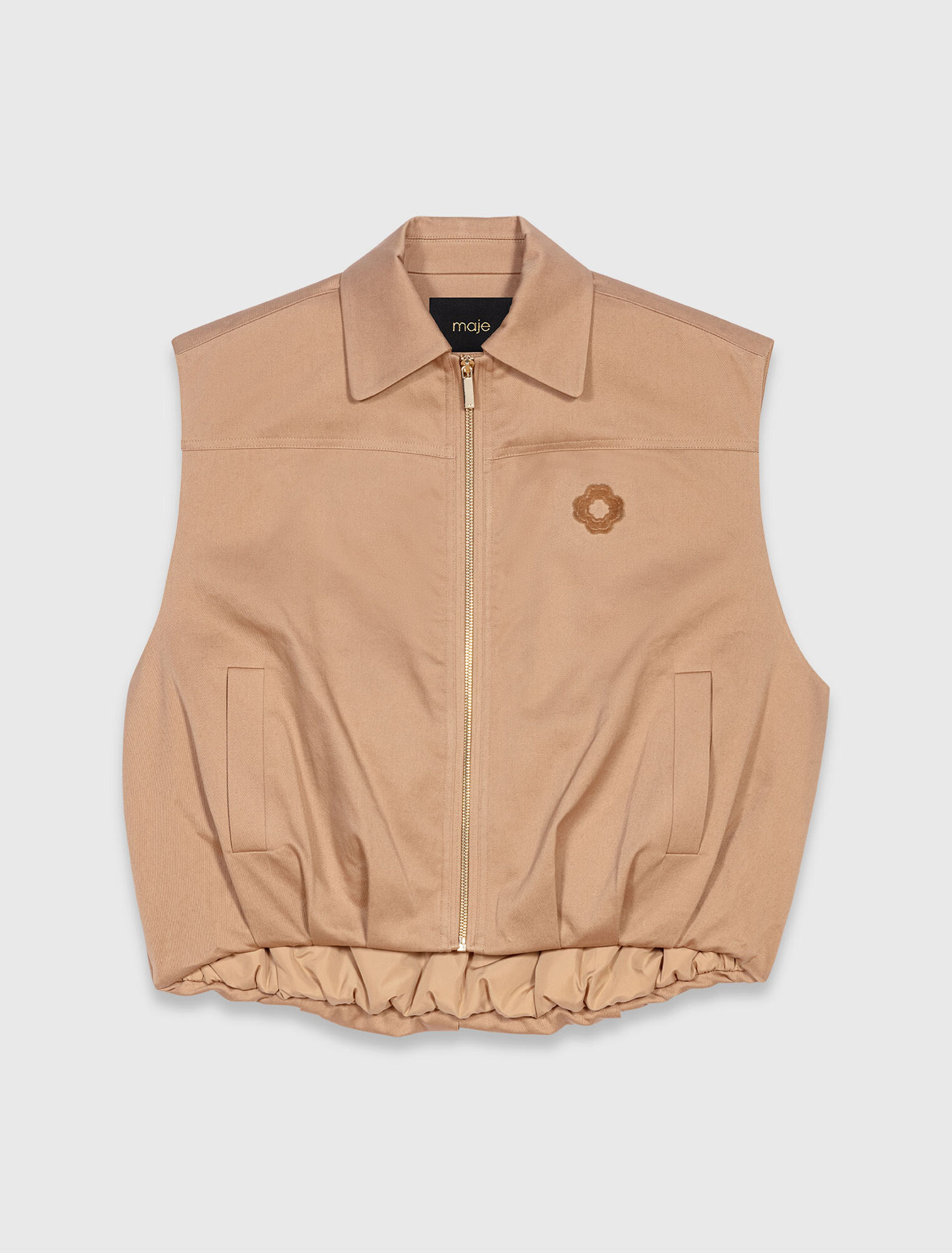 Ärmelloser Blouson