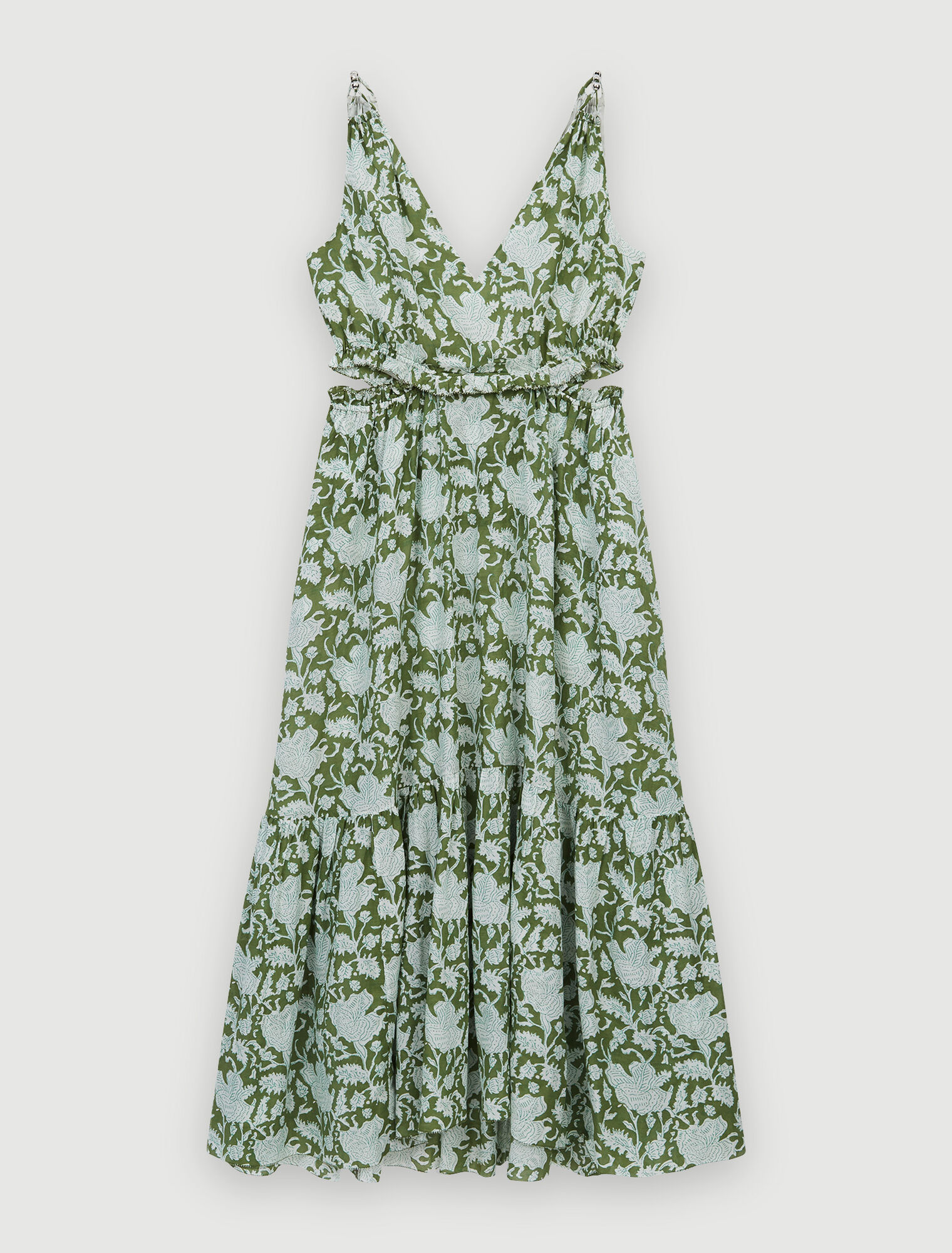 Kleid aus bedruckter Baumwolle