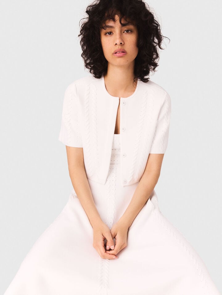 Kurzer Cardigan