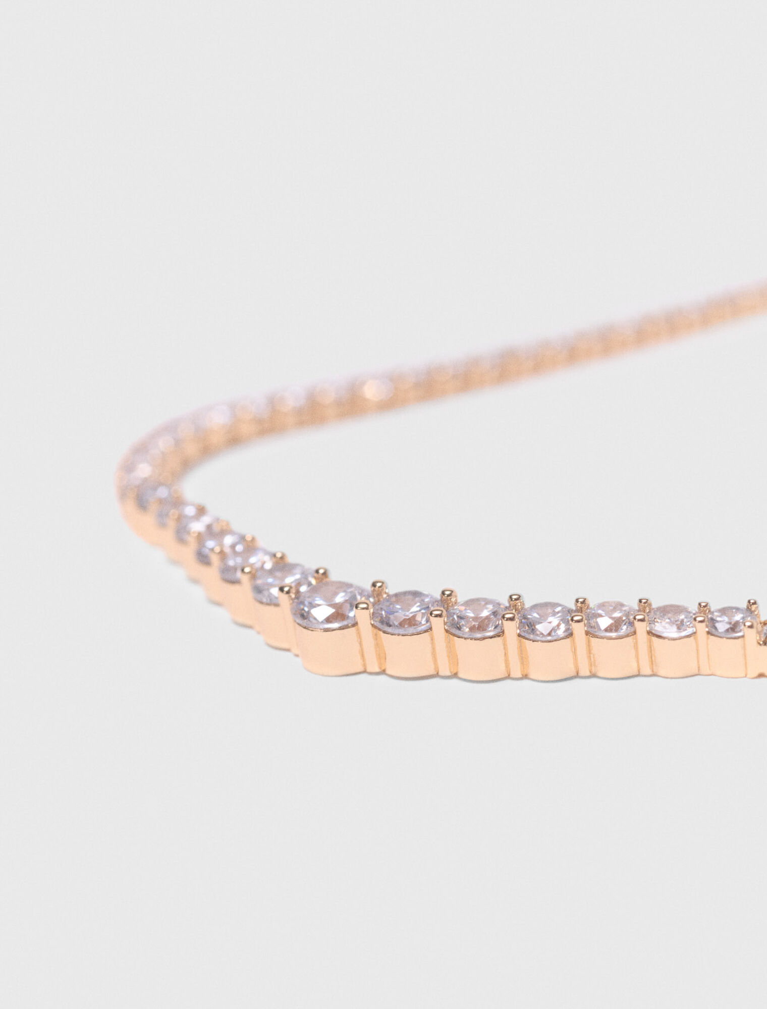 Strasskette in Wasserfall-Optik