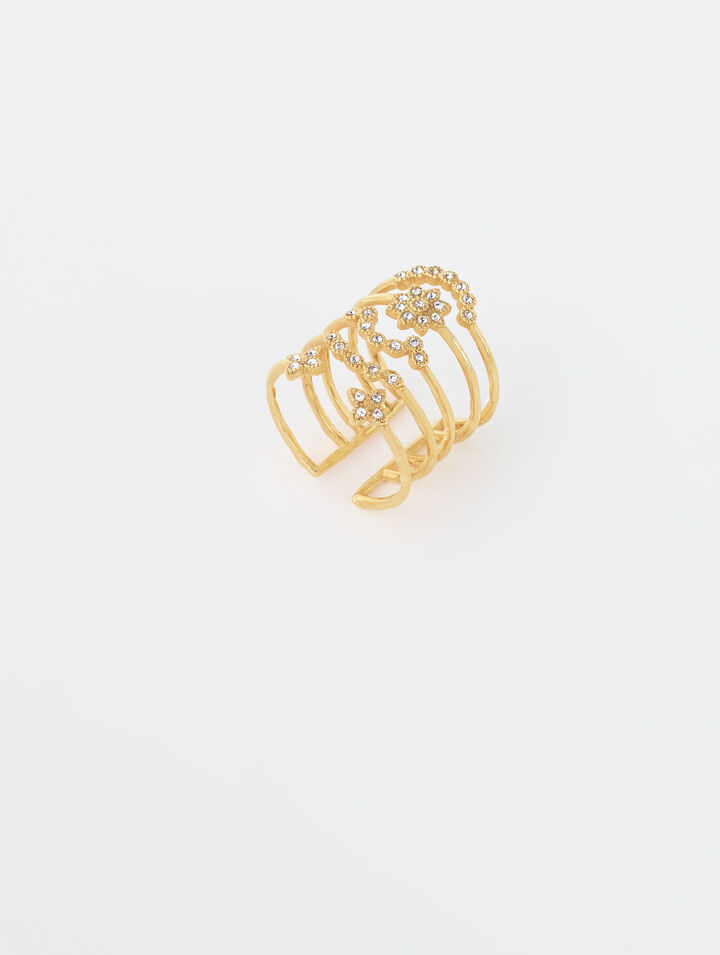 Kostbarer semainier-ring