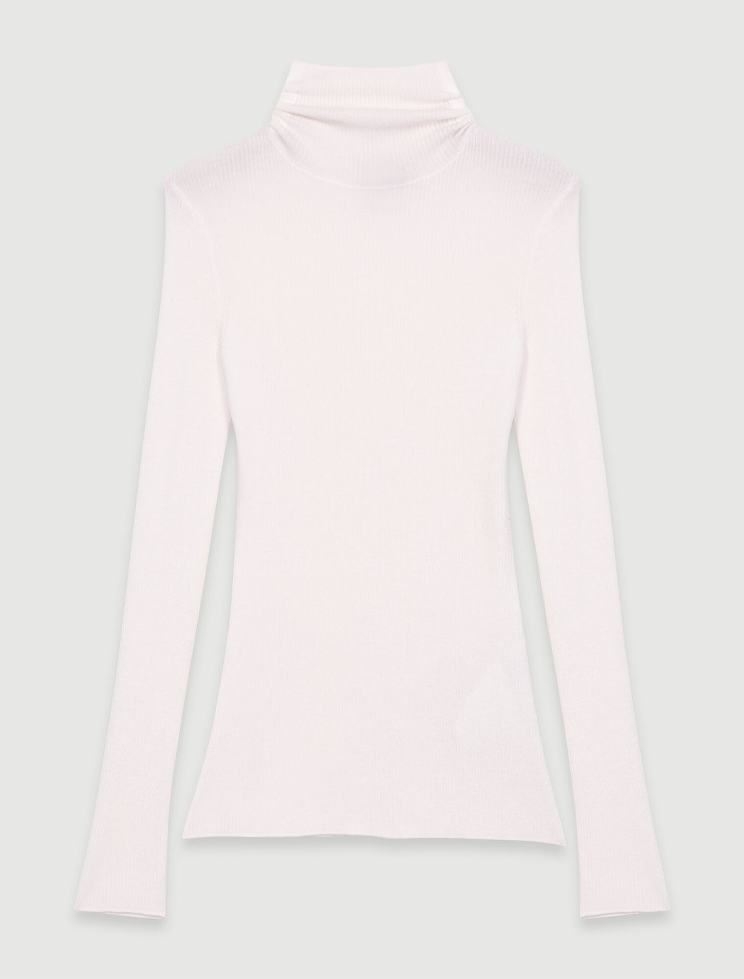 Pullover aus Wolle und Seide