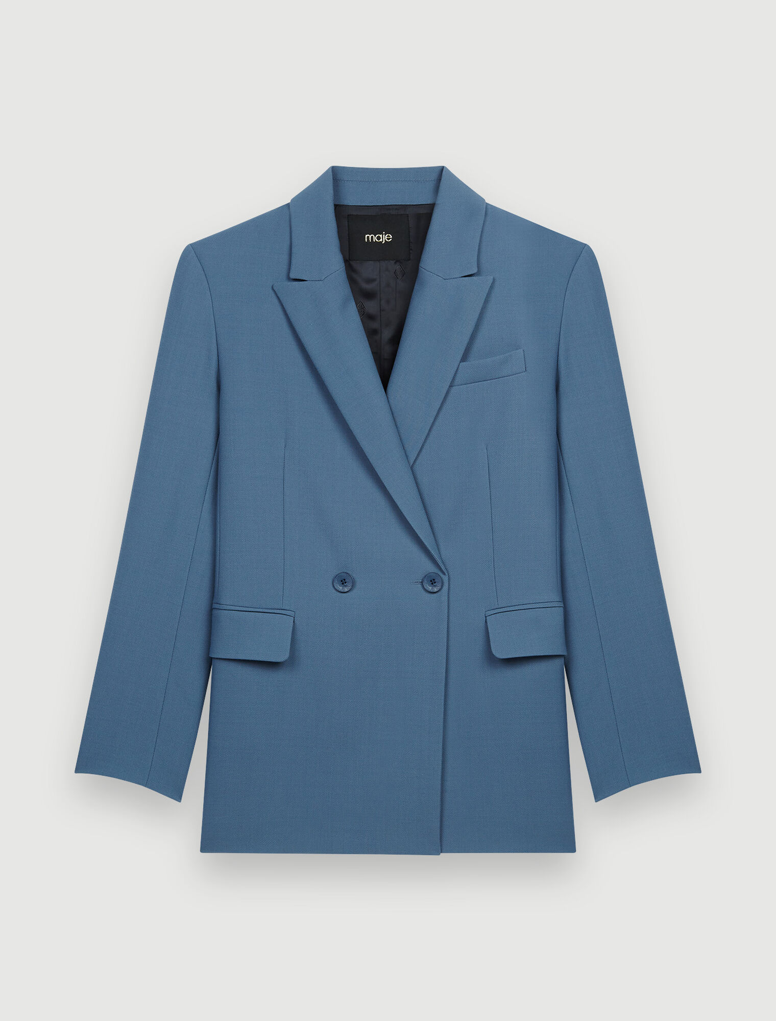 Kostümjacke mit doppelter Knopfleiste
