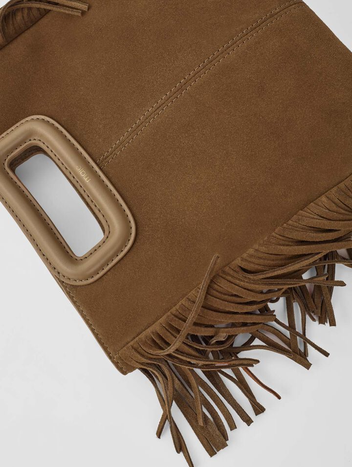 M-Tasche aus Wildleder