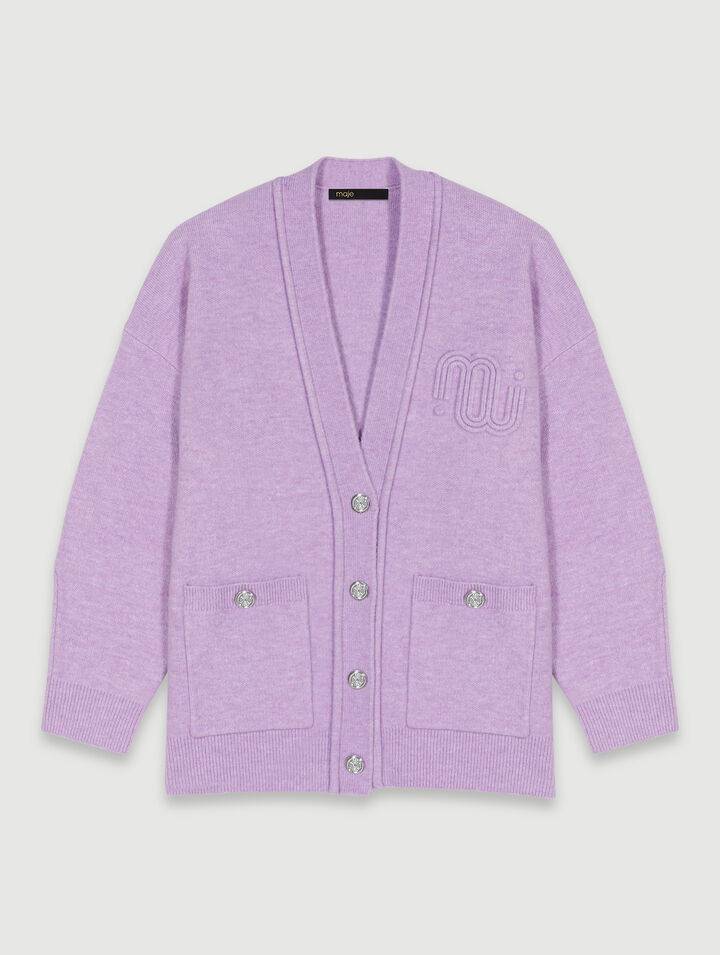 Langer Cardigan