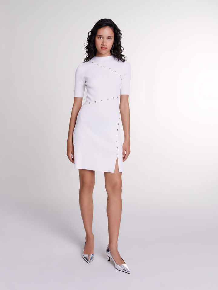 Kurzes Strickkleid