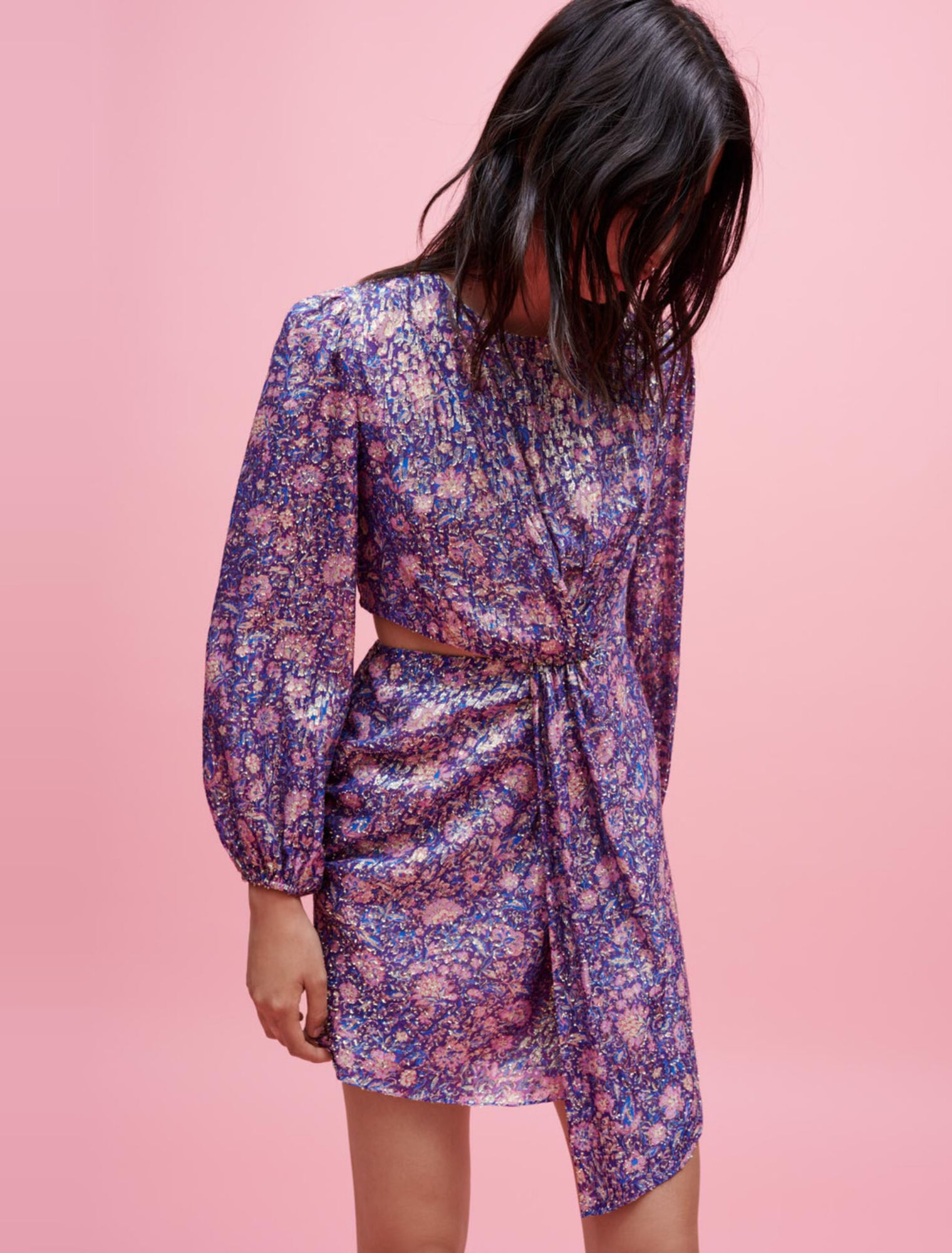 Bedrucktes Viskosekleid