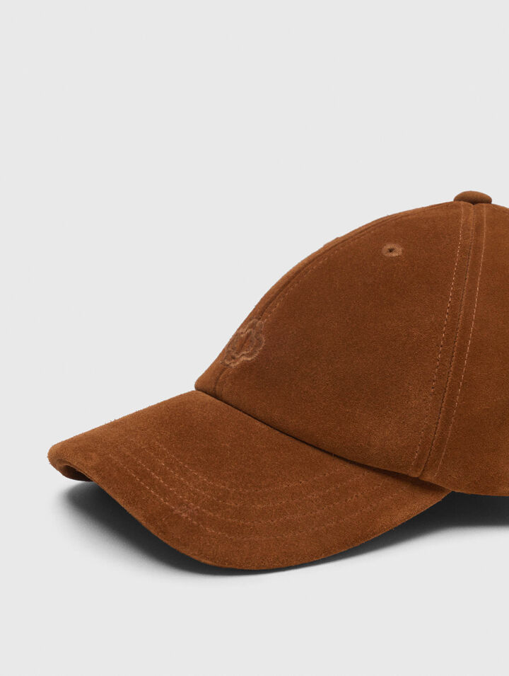 Cap aus Wildleder