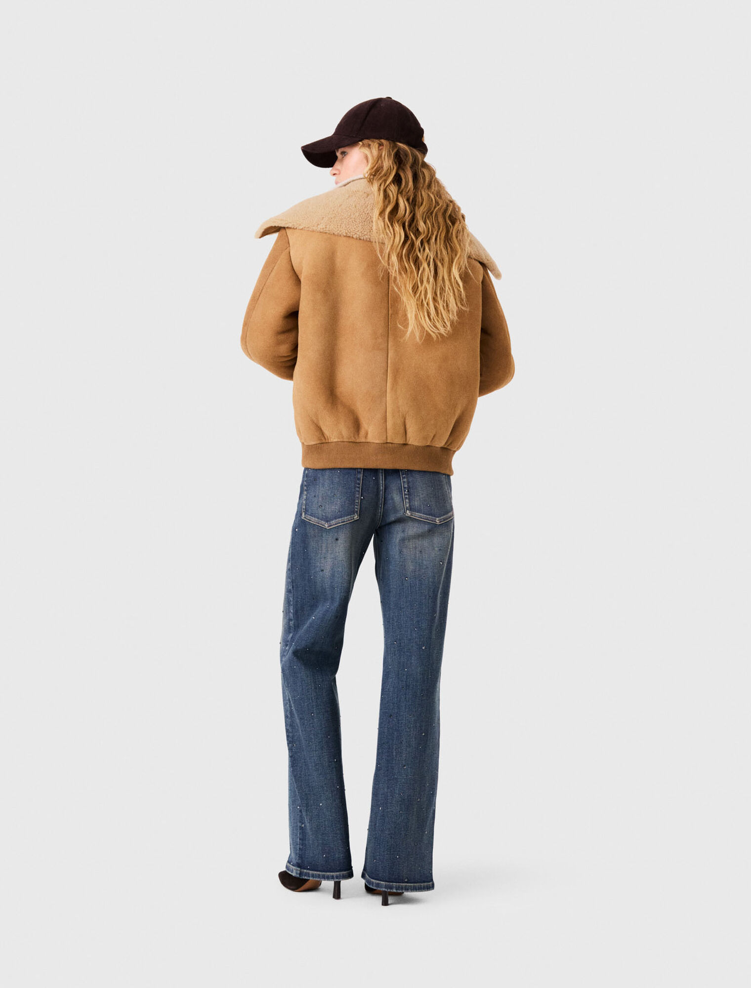 Lammfellblouson