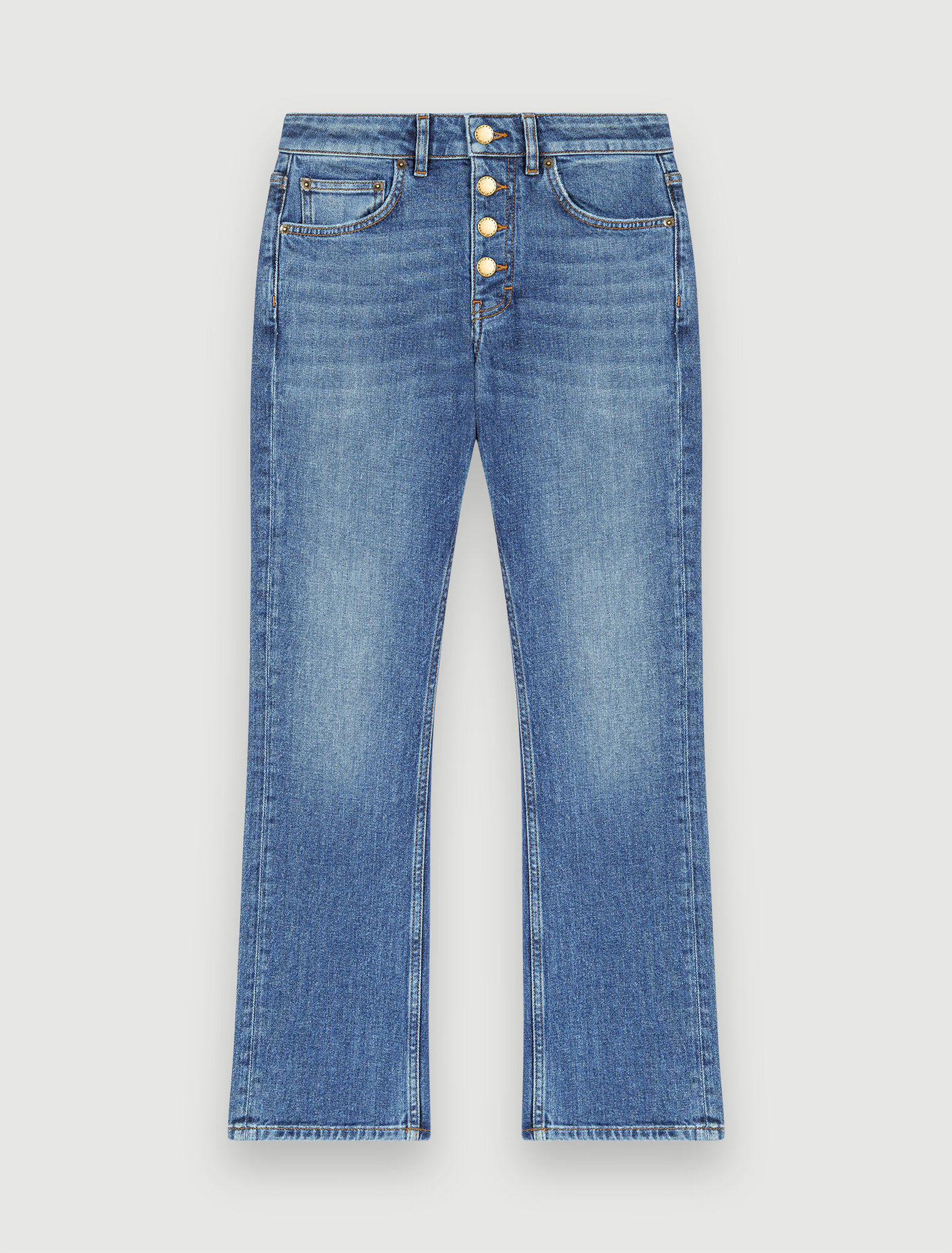 Gerade geschnittene Jeans aus Denim