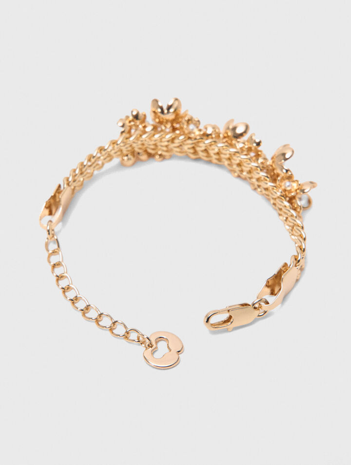 Asymmetrisches Kettenarmband