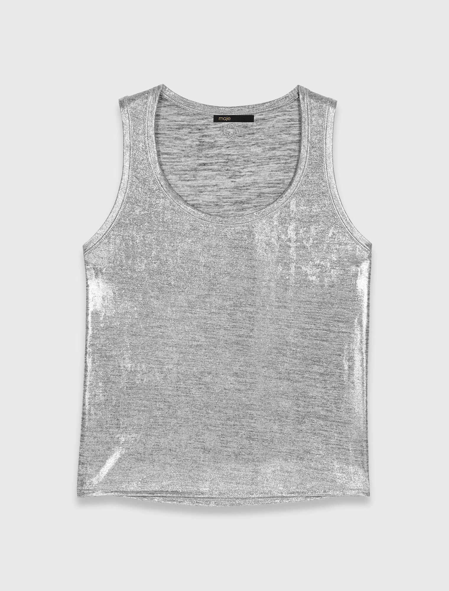 Metallisches Tanktop
