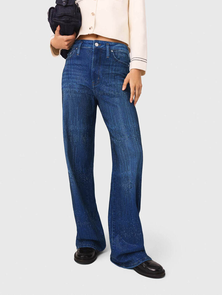 Jeans mit Strass