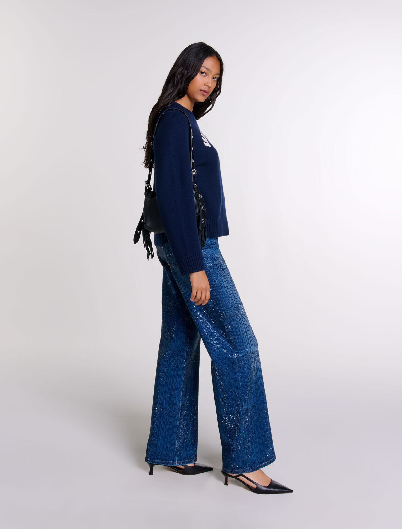 Jeans mit Strass