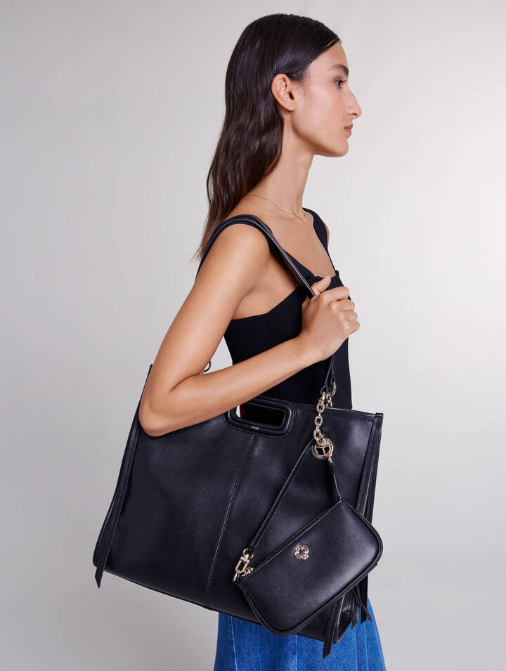 Ledertasche mit Fransen