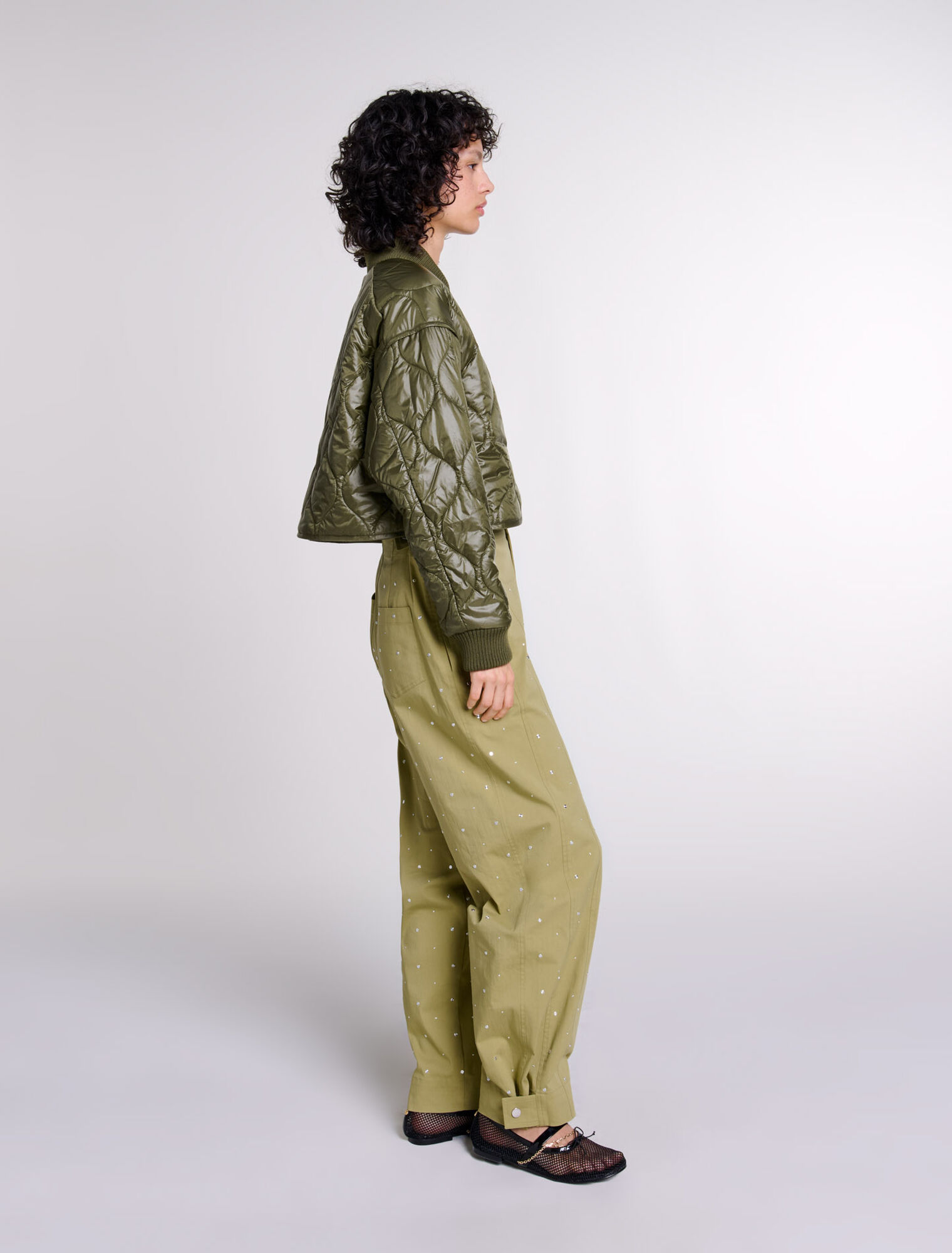 Kurze Steppjacke