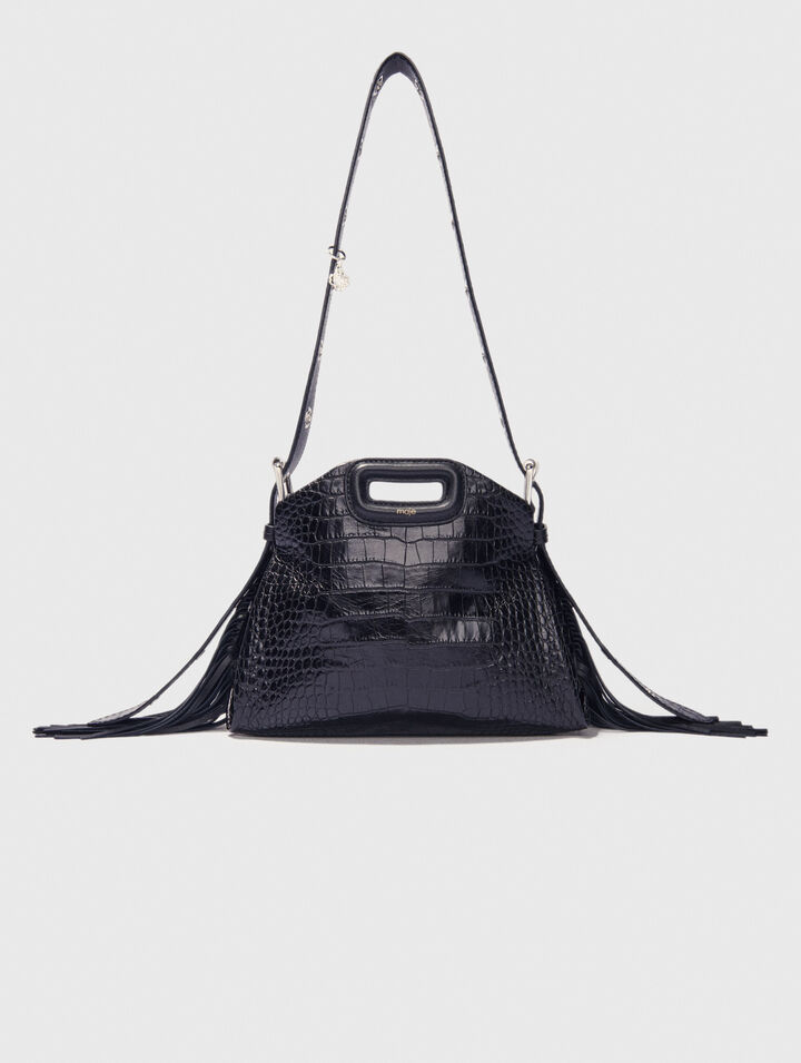 Tasche Miss M Mini, geprägtes Leder