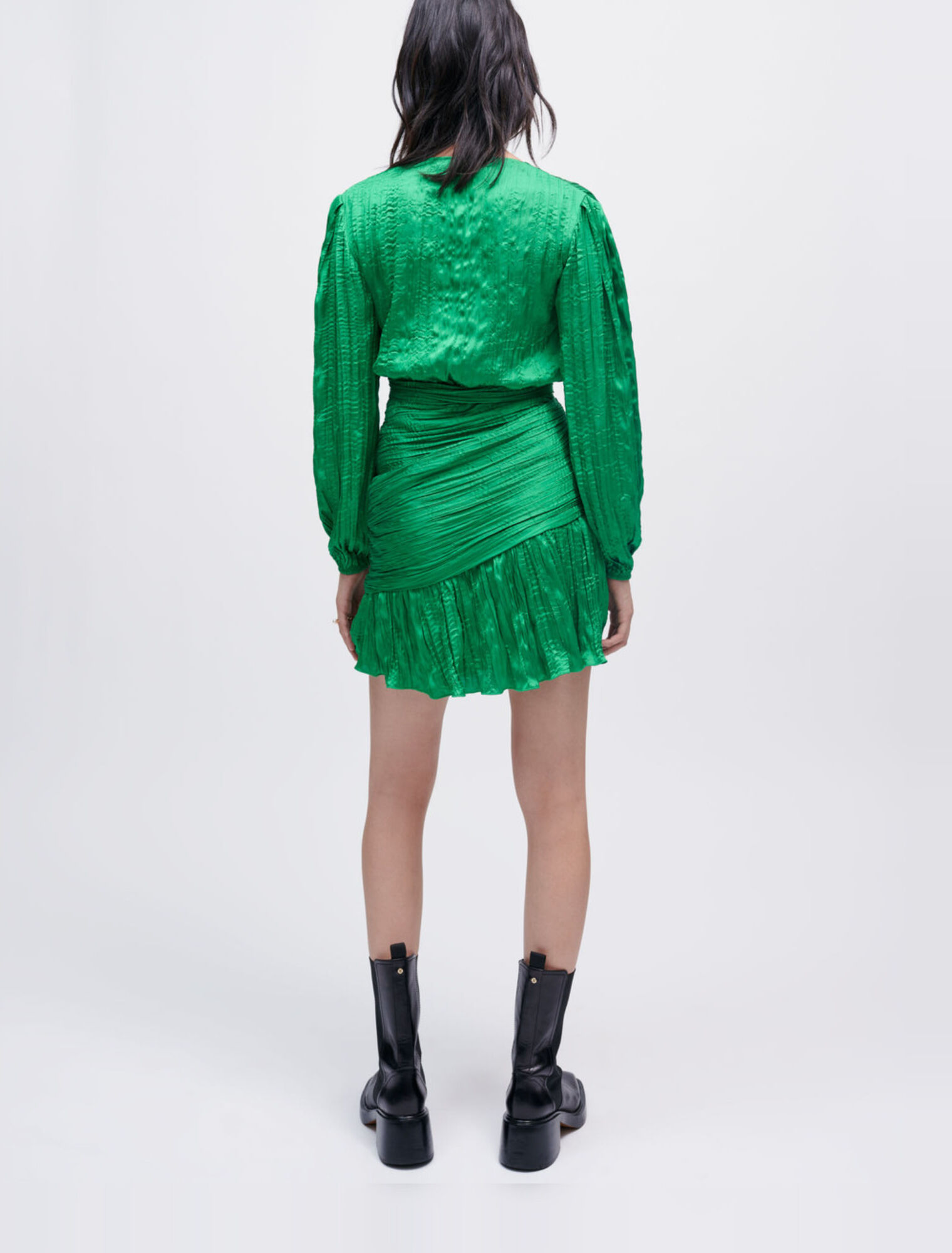 Körpernahes Kleid aus Lamé