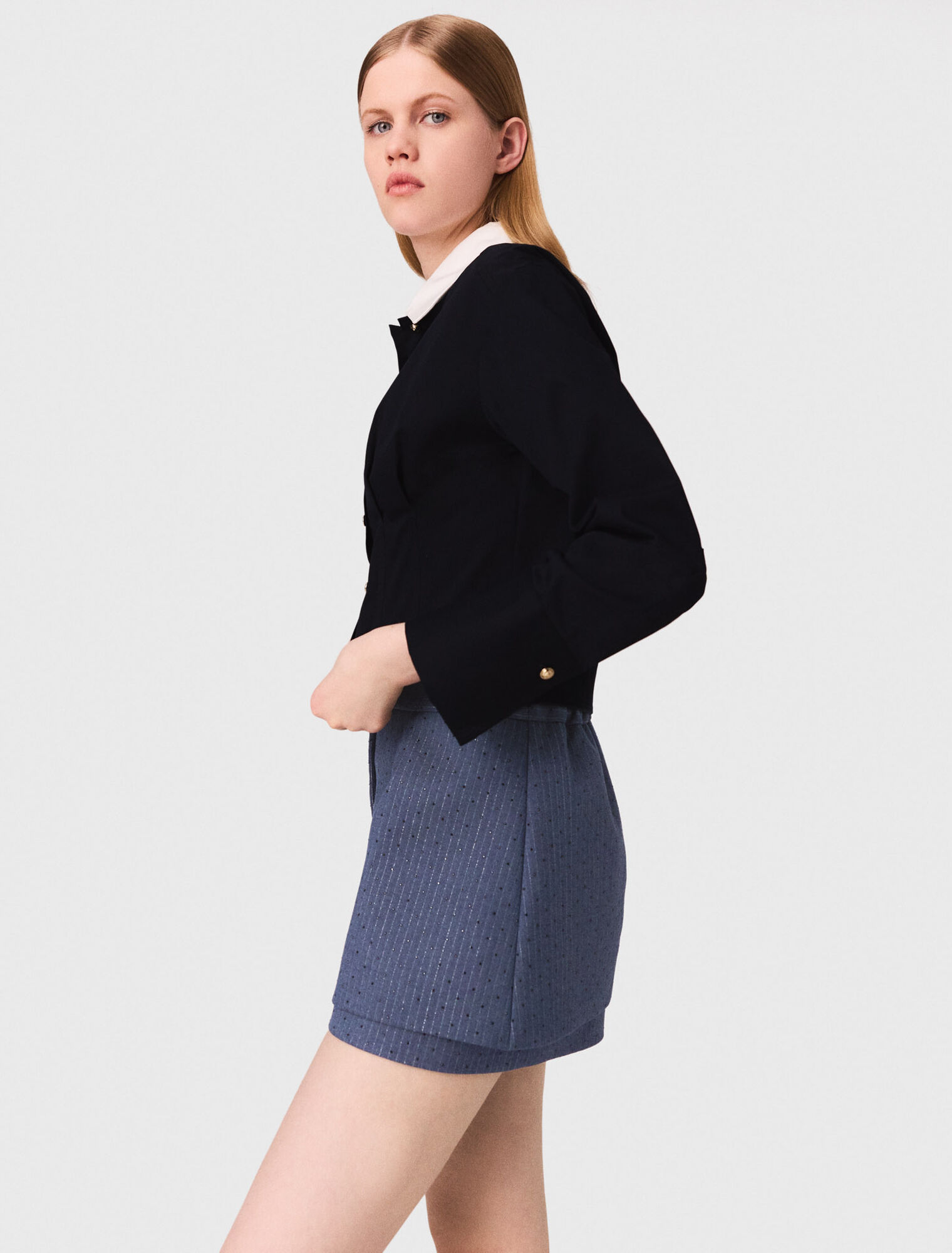 Shorts mit Strass
