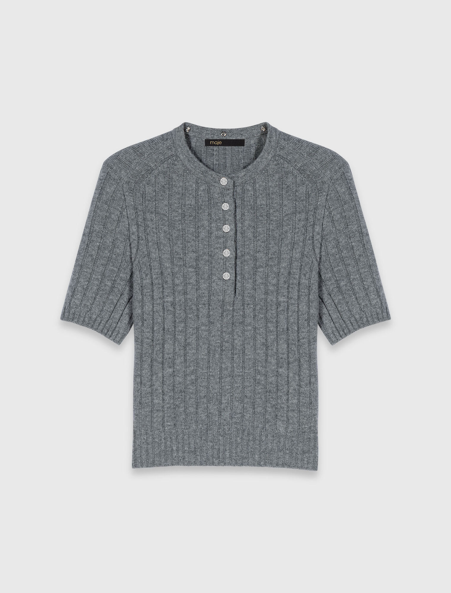 Pulli mit abnehmbarem Perlenkragen