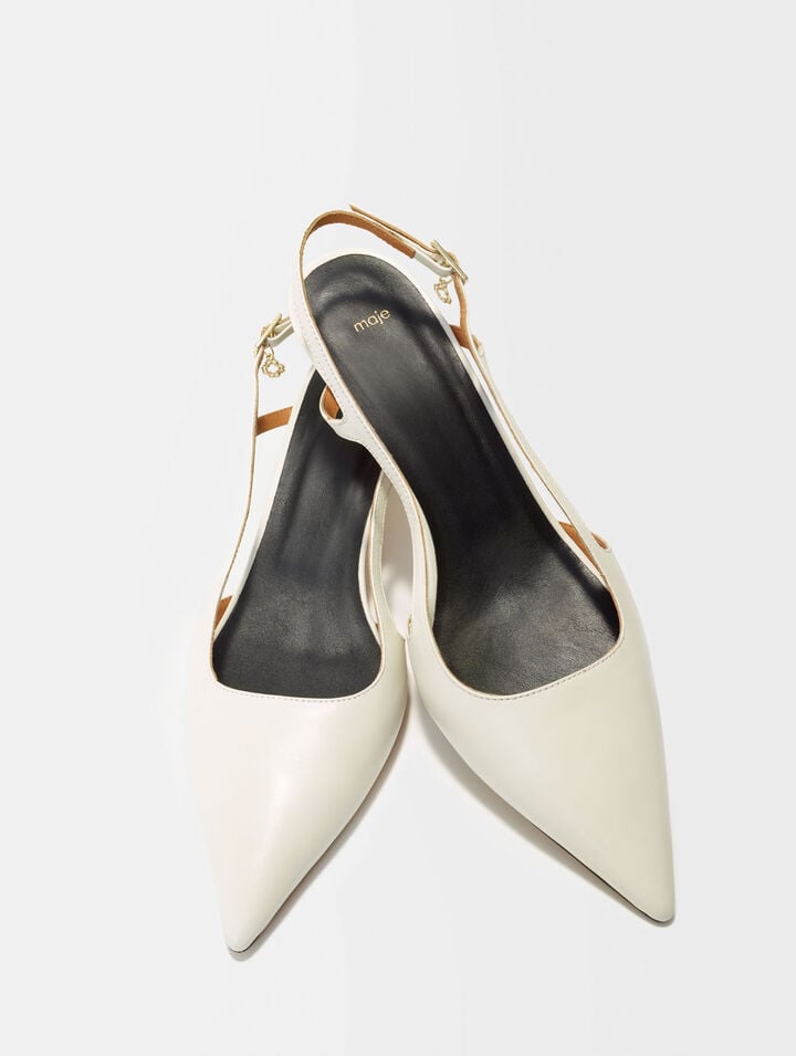 Spitze Pumps mit verstellbaren Riemchen